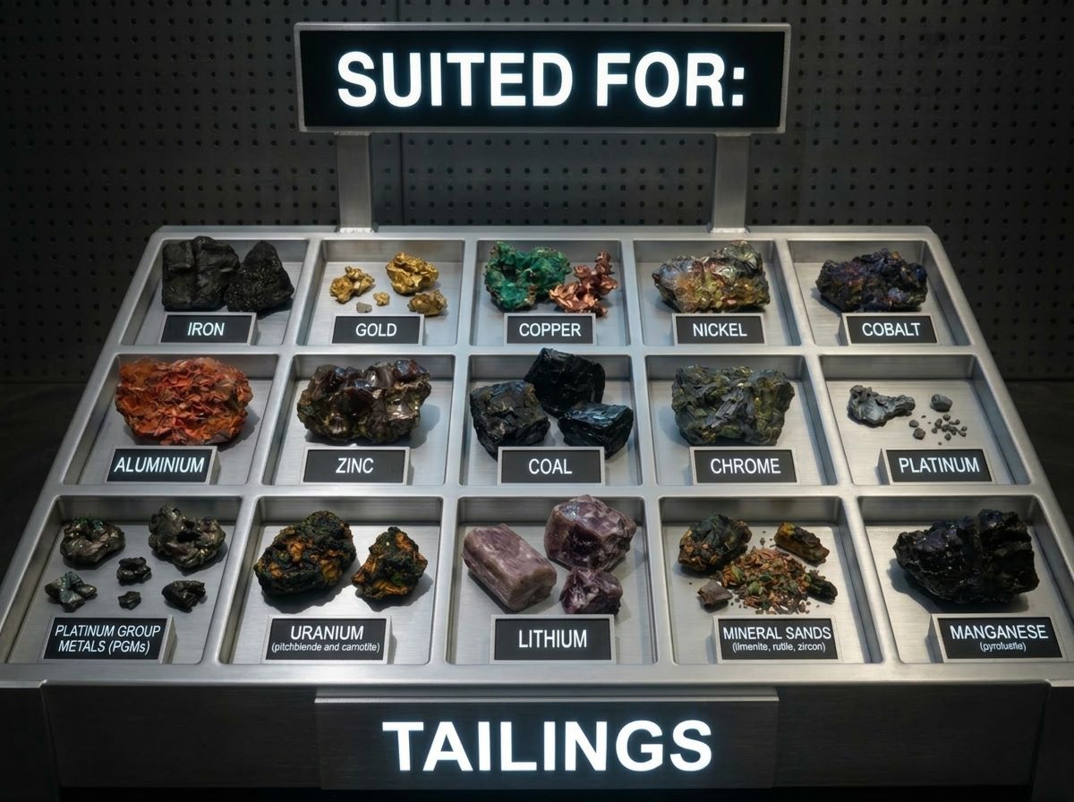 Display of Metals & Mats