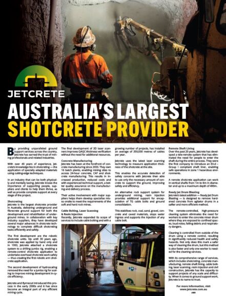 australias largest shotcrete provider