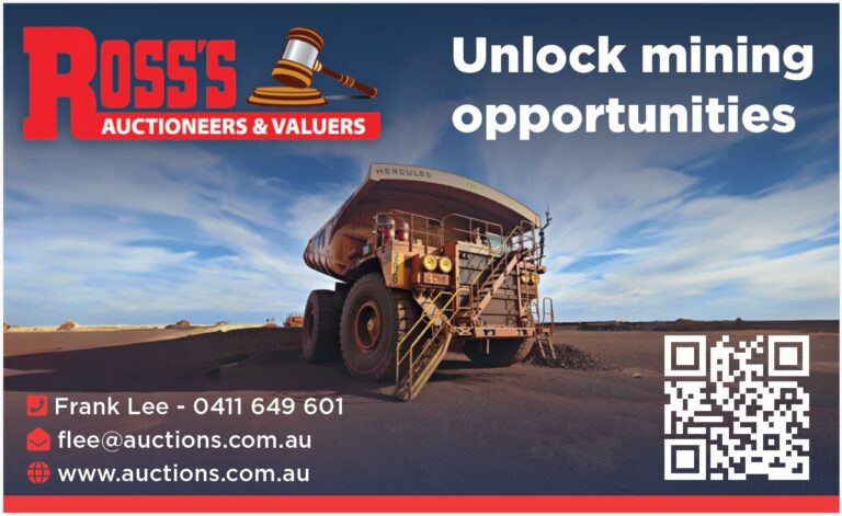 unlock mining opportunities - Ross Auctioneers & Valuers