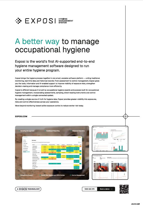 A better way to manage occupational hygiene