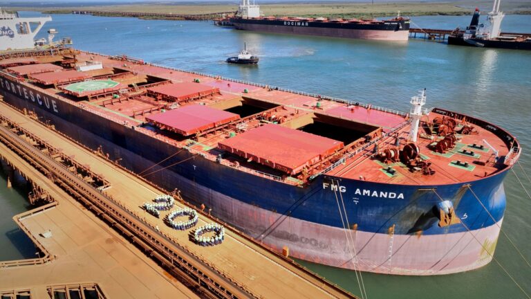 Fortescue hits new shipment record