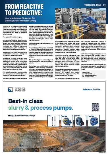 FROM REACTIVE TO PREDICTIVE: How Maintenance Strategies Are Evolving Across Australian Mining