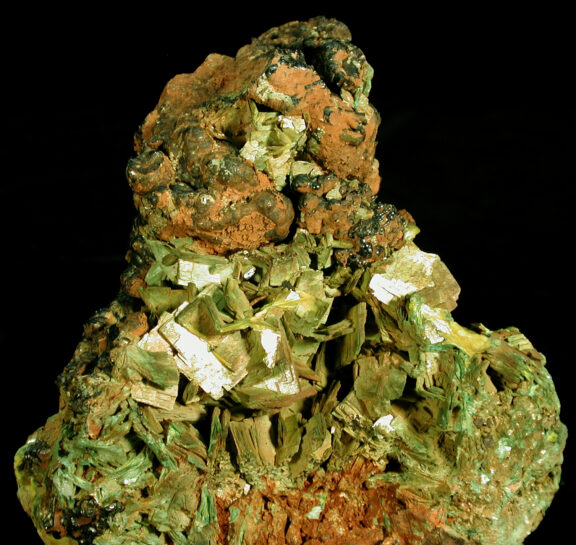 Meta-torbernite from Number 6 workings