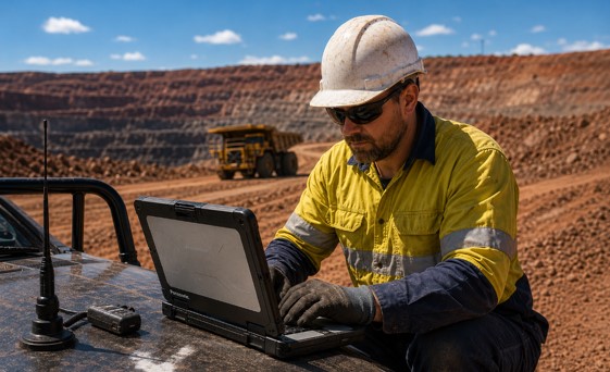 Tough country. Tough industry. TOUGHBOOK.