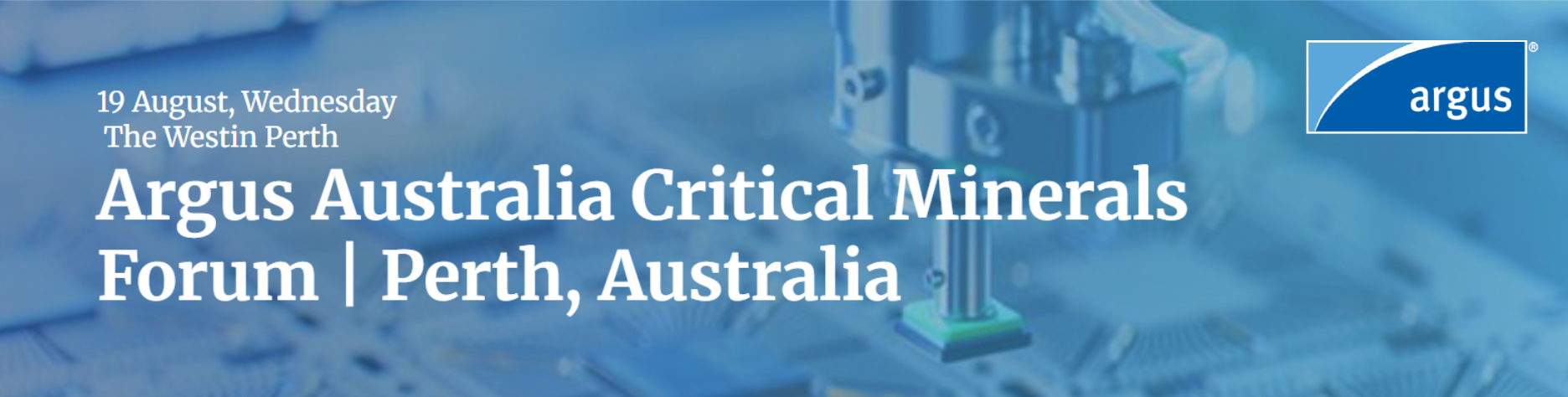 Argus Critical Minerals Forum Banner
