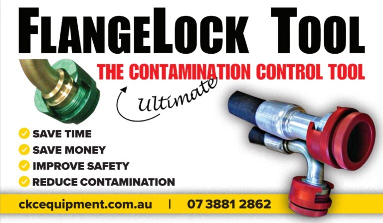 Flangelock tool. The contamination control tool.