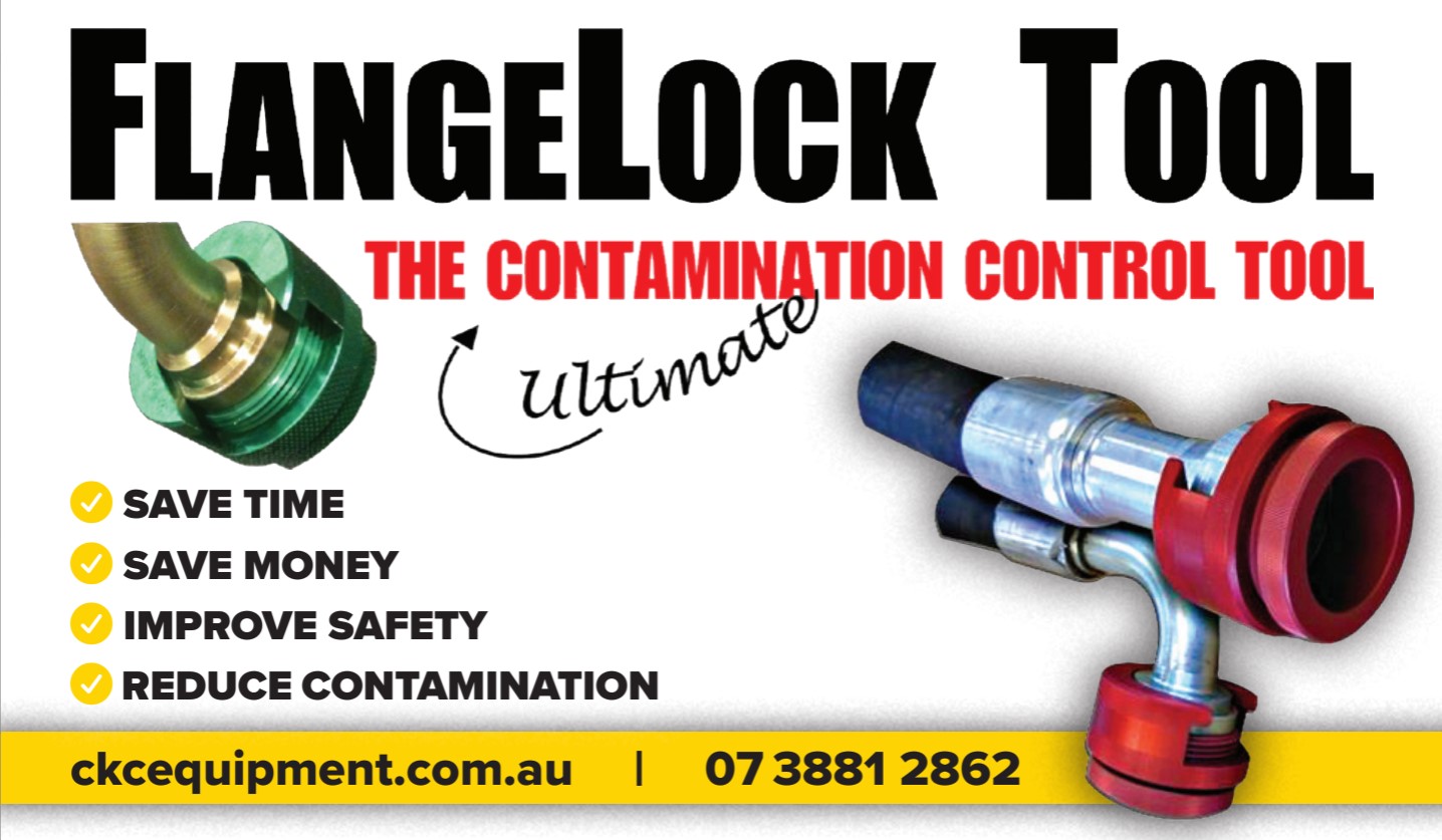 Flangelock tool. The contamination control tool.