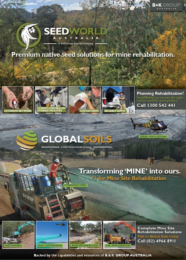 Premium native seed solutions for mine rehabilitation