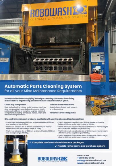 Robowash automatic cleaning system
