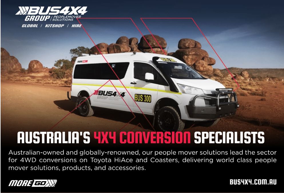 Australia's leading 4x4 bus hire company
