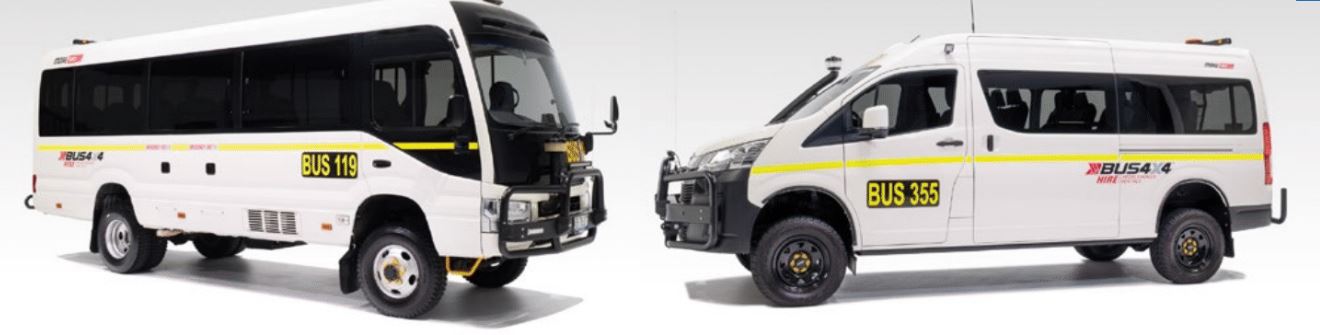 Australia's leading 4x4 bus hire company