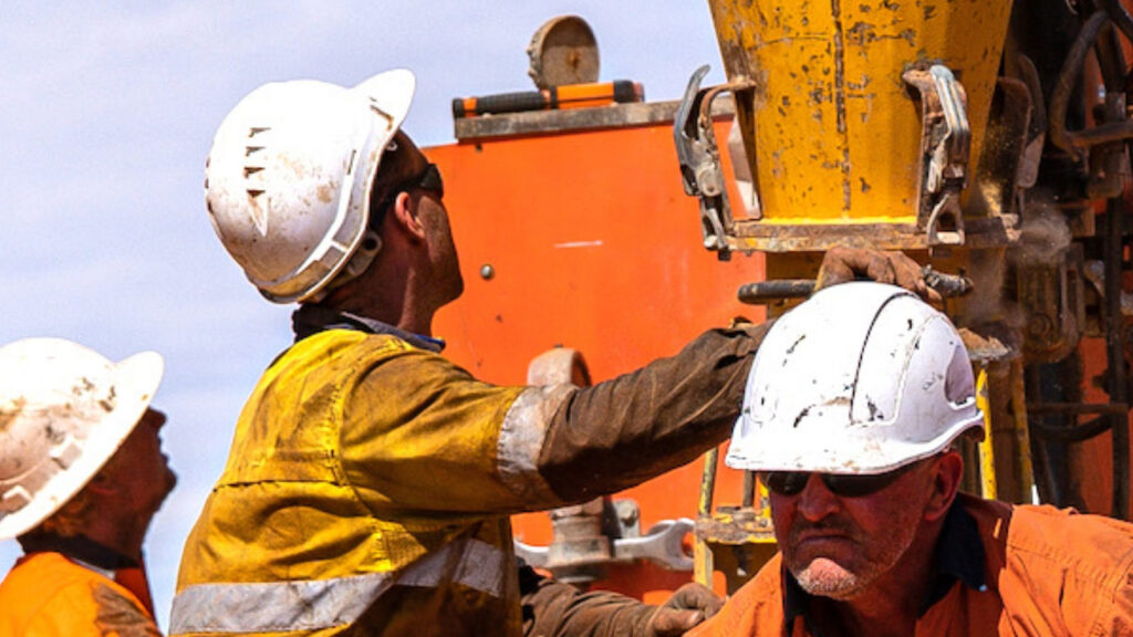 Mamota drilling crew