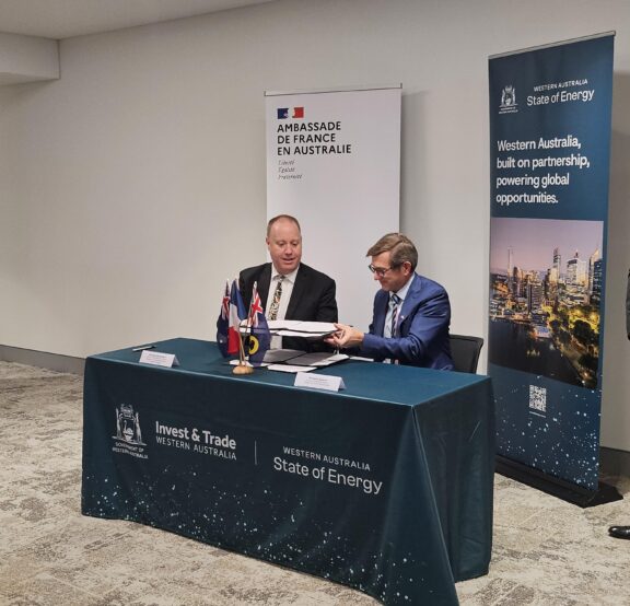 Minister Michael co-signed the LOI with Mr Gallezot at the International Mining and Resources Conference + Expo (IMARC) in Sydney today.